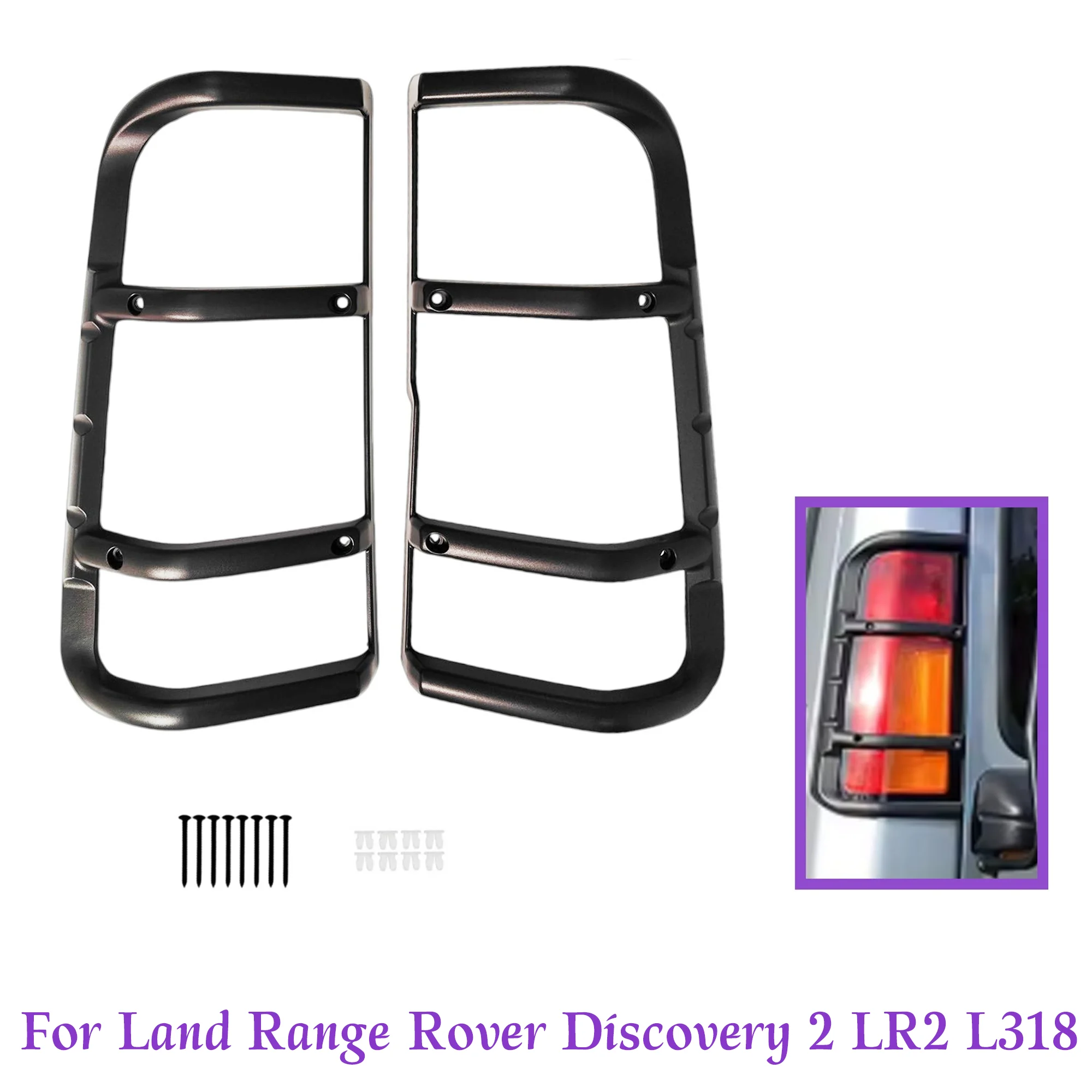 Rear Tail Light Protector Guard Frame Cover For Land Range Rover Discovery 2 LR2 L318 1999 2000 2001 2002 2003 2004 STC53194
Rear Tail Light Protector Guard Frame Cover For Land Range Rover Discovery 2 LR2 L318 1999 2000 2001 2002 2003 2004 STC53194