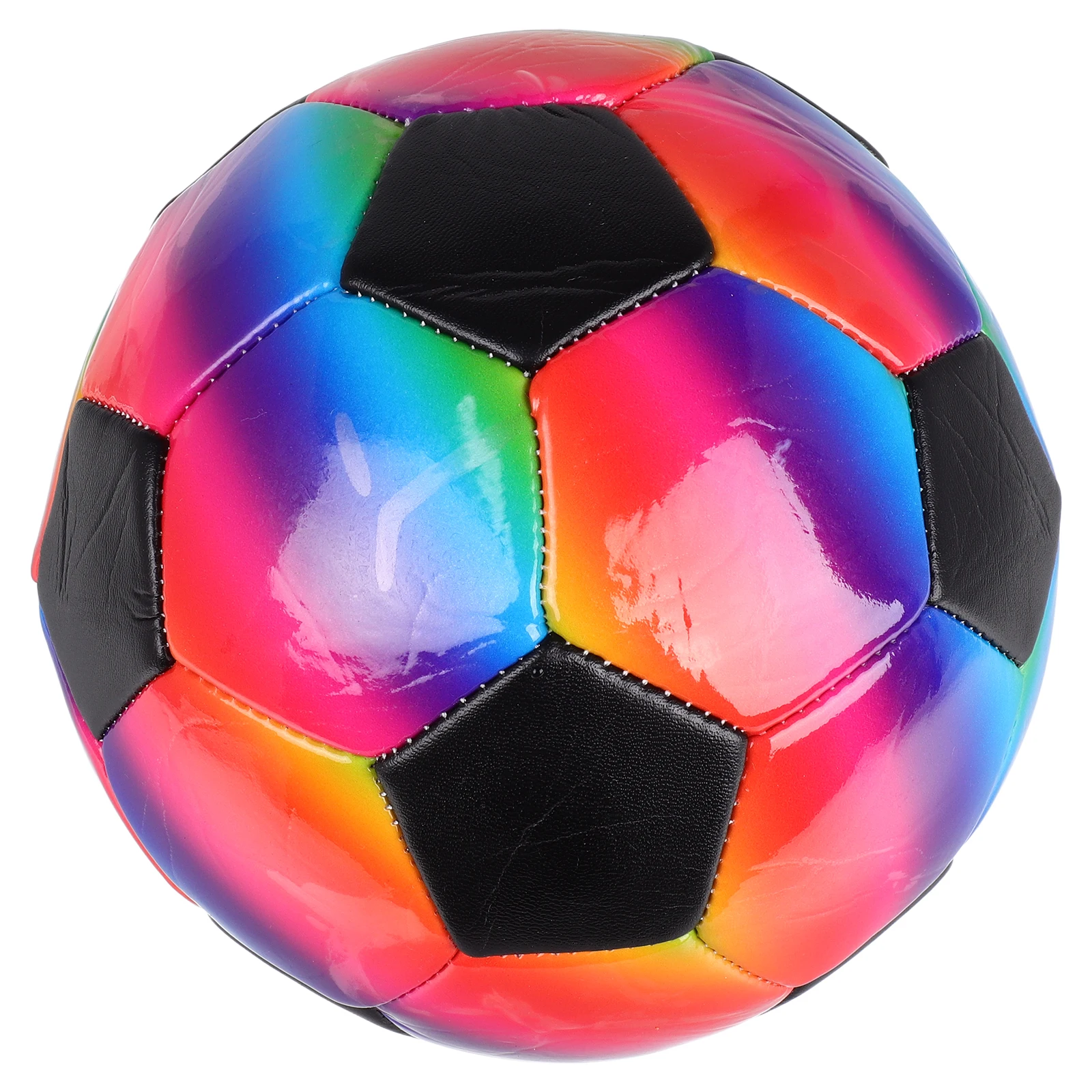 Rainbow Soccer 21.5cm Football Size 5 Kids Girls Soccer Ball 21.5Cm Training Equipment Inflatable Playground School Sports Toy
Rainbow Soccer 21.5cm Football Size 5 Kids Girls Soccer Ball 21.5Cm Training Equipment Inflatable Playground School Sports Toy