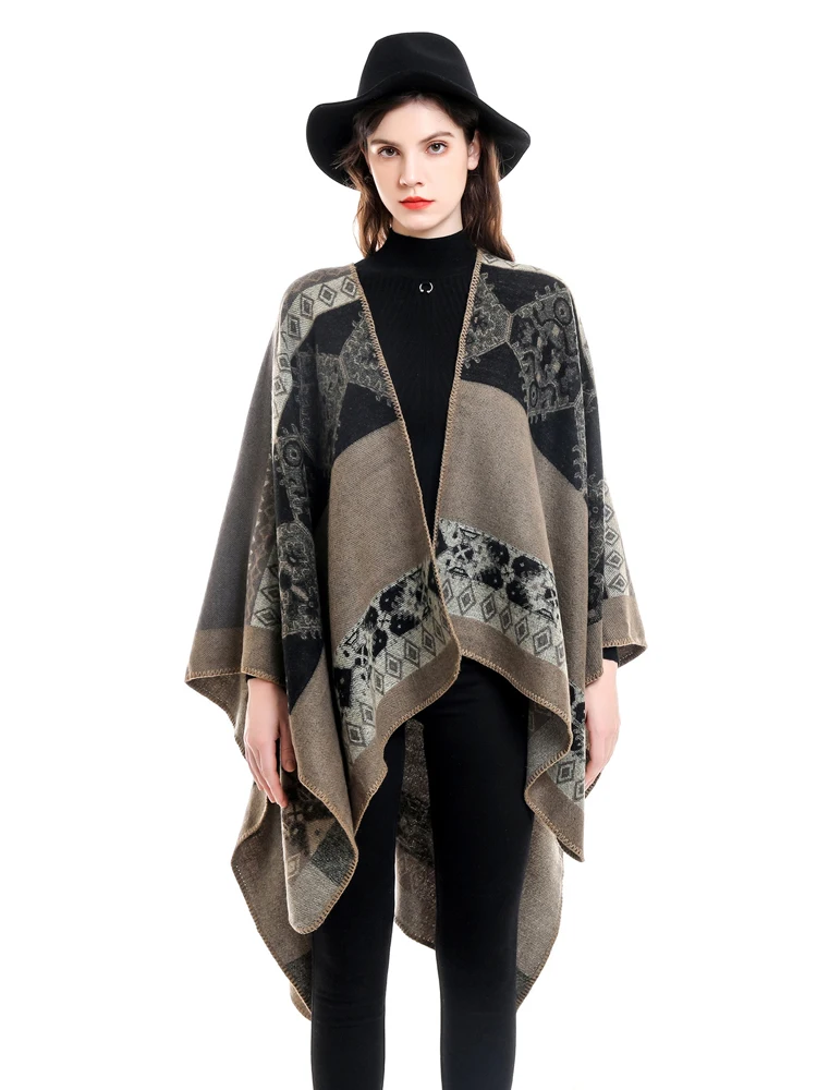 Fashion Imitation Cashmere Women Vintage Elegant Plaid Print Winter Scarf Warm Knitted Party Wild Female Thick Split Wrap Shawl
Fashion Imitation Cashmere Women Vintage Elegant Plaid Print Winter Scarf Warm Knitted Party Wild Female Thick Split Wrap Shawl