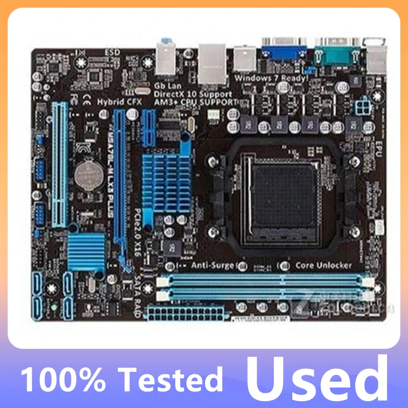 100% original testing M5A78L-M LX3 PLUS desktop motherboard 760G 760L slot AM3+DDR3 UEFI BIOS motherboard
100% original testing M5A78L-M LX3 PLUS desktop motherboard 760G 760L slot AM3+DDR3 UEFI BIOS motherboard