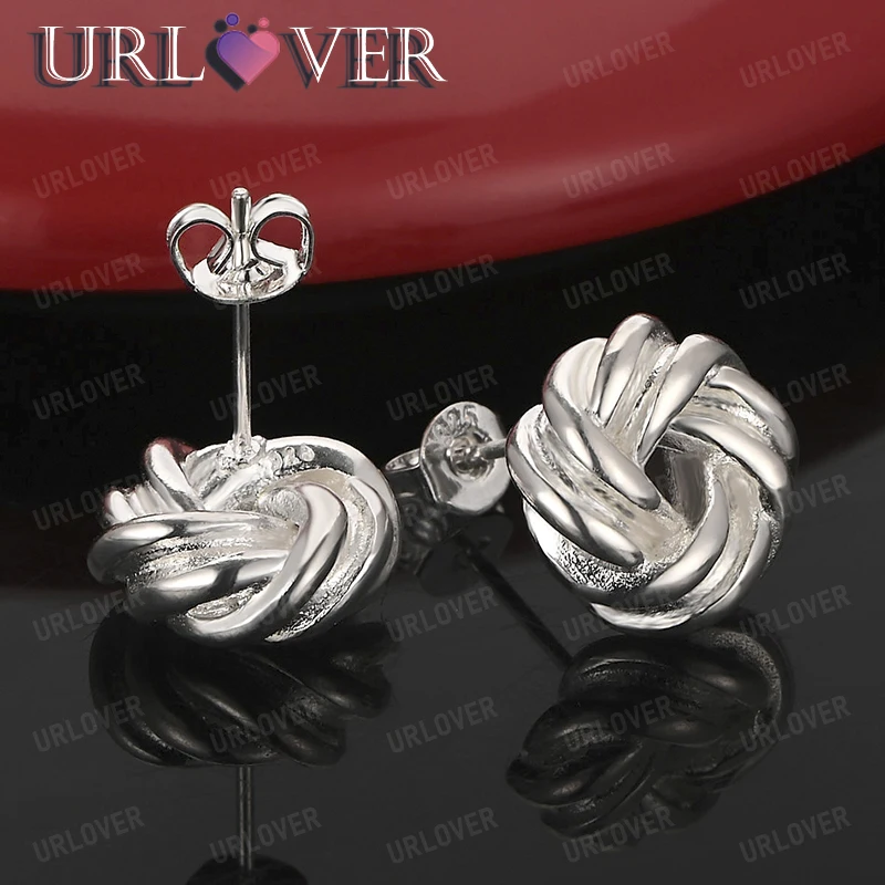 Ladies' luxury 925 Sterling Silver Stud Earring Valentine's Day Fashion Charm Jewelry Elegant Wedding Party Gifts Accessories
Ladies' luxury 925 Sterling Silver Stud Earring Valentine's Day Fashion Charm Jewelry Elegant Wedding Party Gifts Accessories