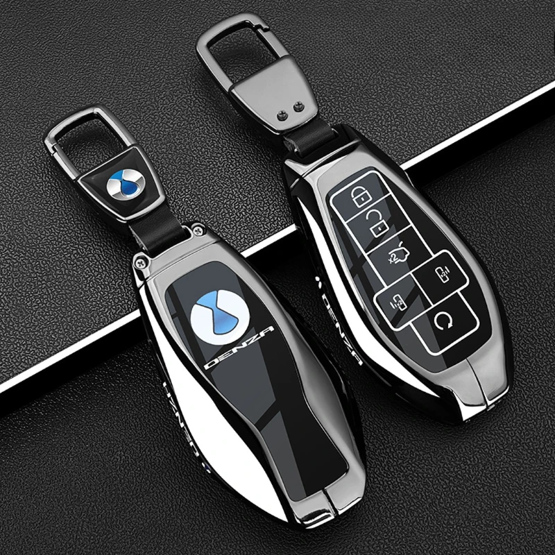 Premium Zinc Alloy Card Key Cover Case for Denza D9 DMi (2022-2025) - Protective Metal Card Shell Key Bag Chain
Premium Zinc Alloy Card Key Cover Case for Denza D9 DMi (2022-2025) - Protective Metal Card Shell Key Bag Chain