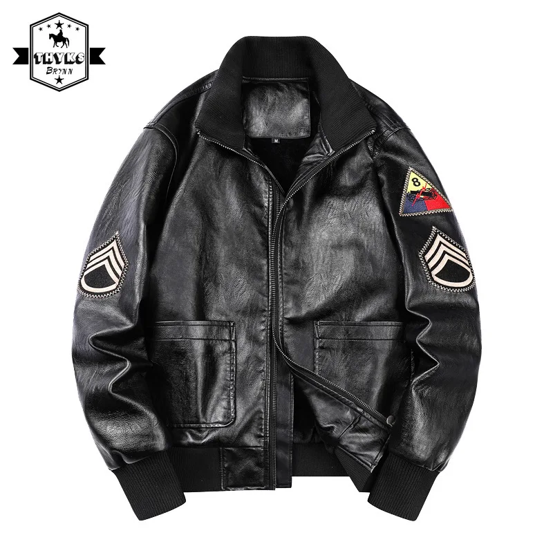 Autumn Vintage Embroidery Leather Jacket Mens New Uniform Tactical Cargo Jacket Male Loose Solid Oversized Bomber Coat 6XL
Autumn Vintage Embroidery Leather Jacket Mens New Uniform Tactical Cargo Jacket Male Loose Solid Oversized Bomber Coat 6XL