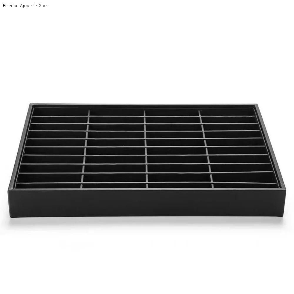 Stackable Jewelry Display Tray Multi Compartments Flat Bottom PU Leather Jewelry Pallet Space Saving Wear-resistant
Stackable Jewelry Display Tray Multi Compartments Flat Bottom PU Leather Jewelry Pallet Space Saving Wear-resistant