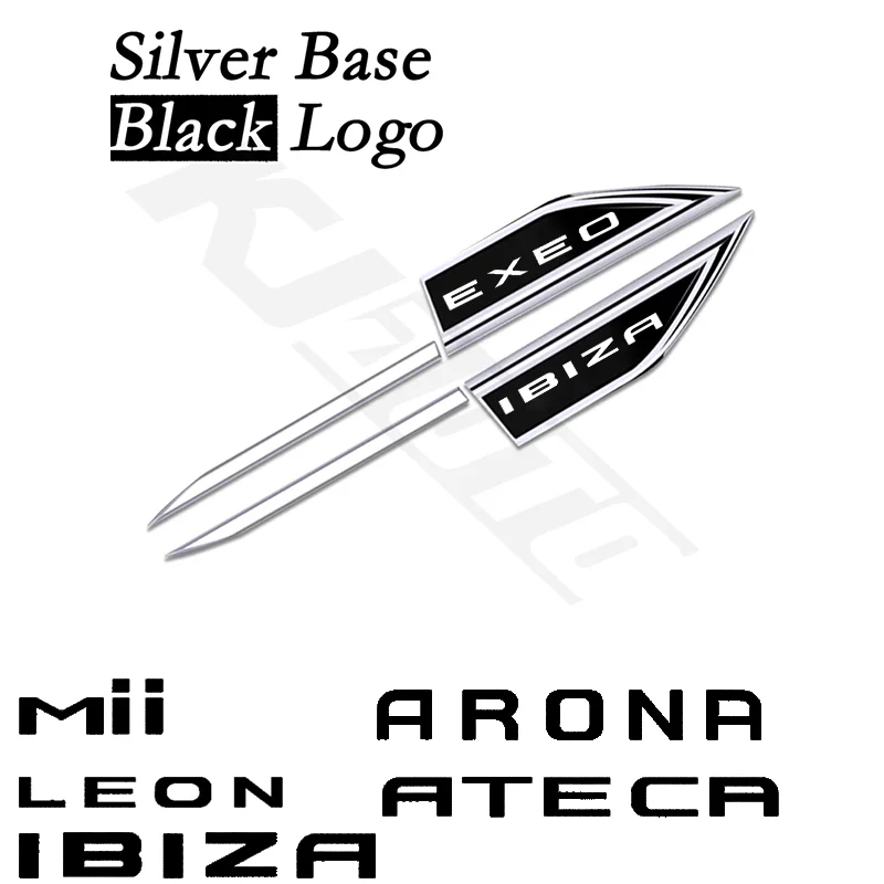 Auto Door Fender Side Blade Badge Car Body Sticker for Seat Leon Ibiza Ateca Arona Cordoba Toledo Altea Alhambra Arosa Exeo Mii
Auto Door Fender Side Blade Badge Car Body Sticker for Seat Leon Ibiza Ateca Arona Cordoba Toledo Altea Alhambra Arosa Exeo Mii