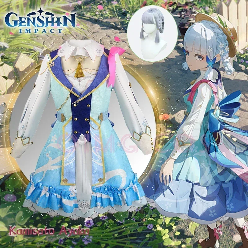 Springbloom Missive Камисато Аяка Косплей Костюм Genshin Impact Карнавальная форма Парик Аниме Костюмы на Хэллоуин Игра Новая кожа
Springbloom Missive Камисато Аяка Косплей Костюм Genshin Impact Карнавальная форма Парик Аниме Костюмы на Хэллоуин Игра Новая кожа