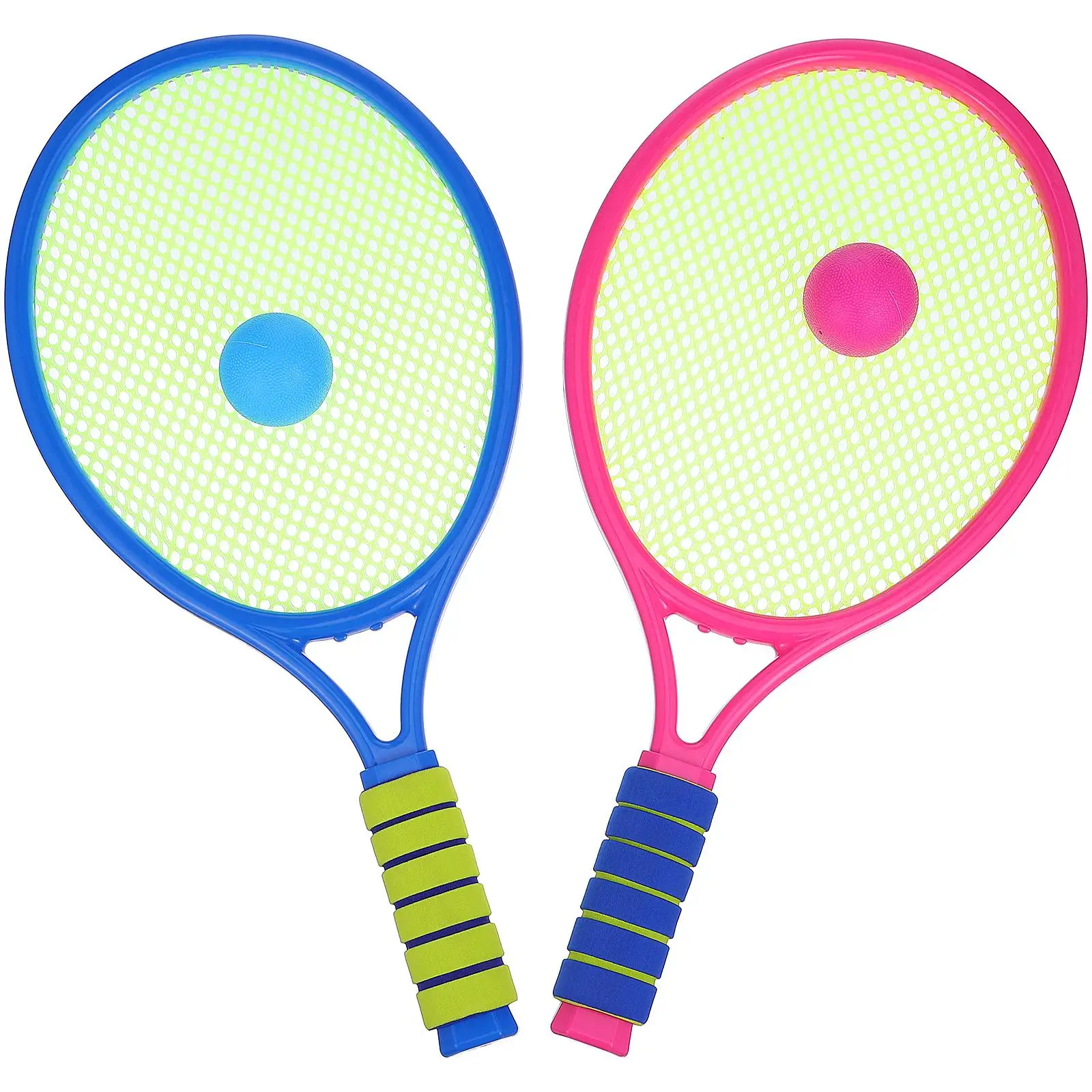 Outdoor Toys for Kids Tennis Balls Racket Racquet Children Fitness Equipment Set
Outdoor Toys for Kids Tennis Balls Racket Racquet Children Fitness Equipment Set