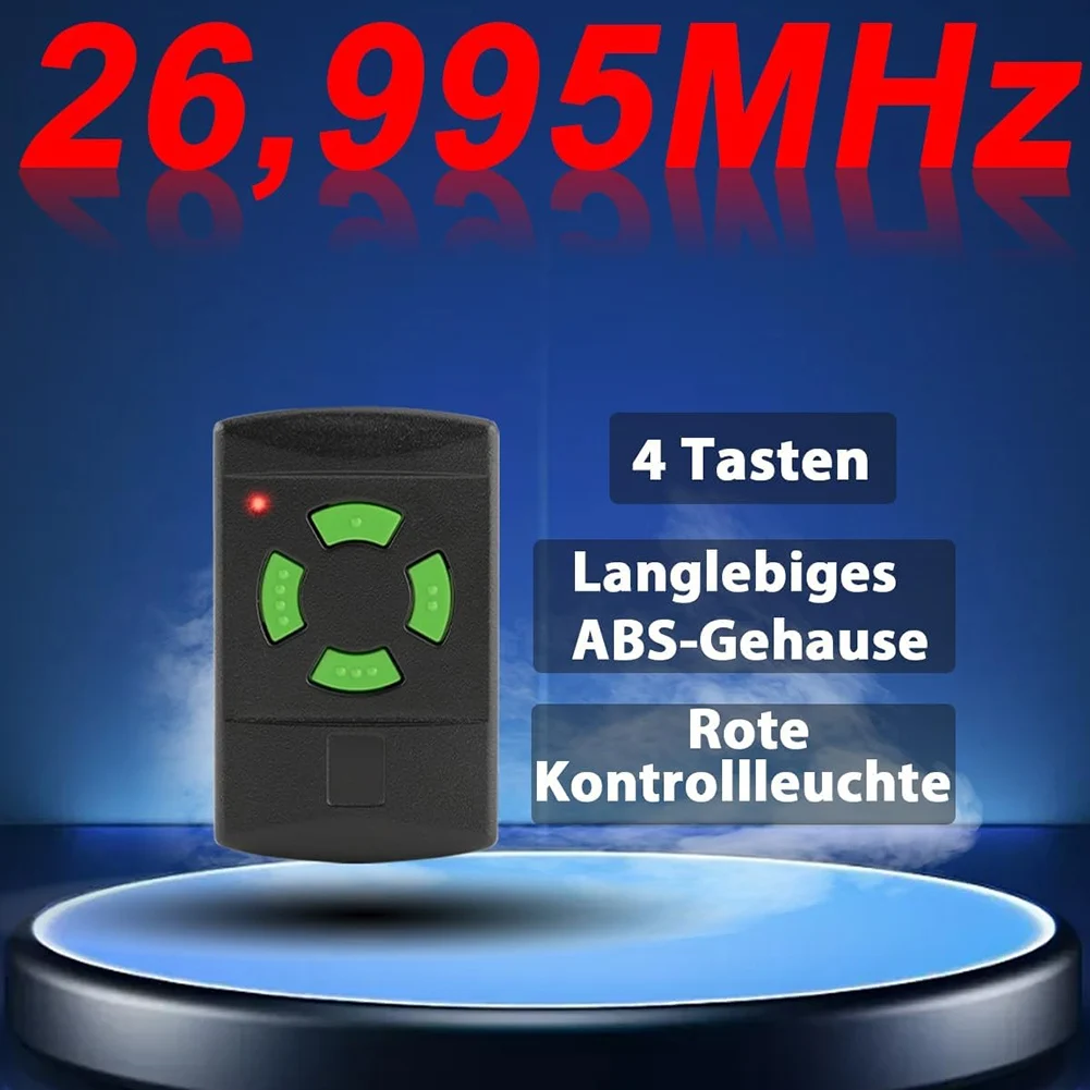 Trending Now Garage Door Remote Control Fixed Code Copyable Hormann 26.995 MHz HSM4 HS4 HSE4
Trending Now Garage Door Remote Control Fixed Code Copyable Hormann 26.995 MHz HSM4 HS4 HSE4