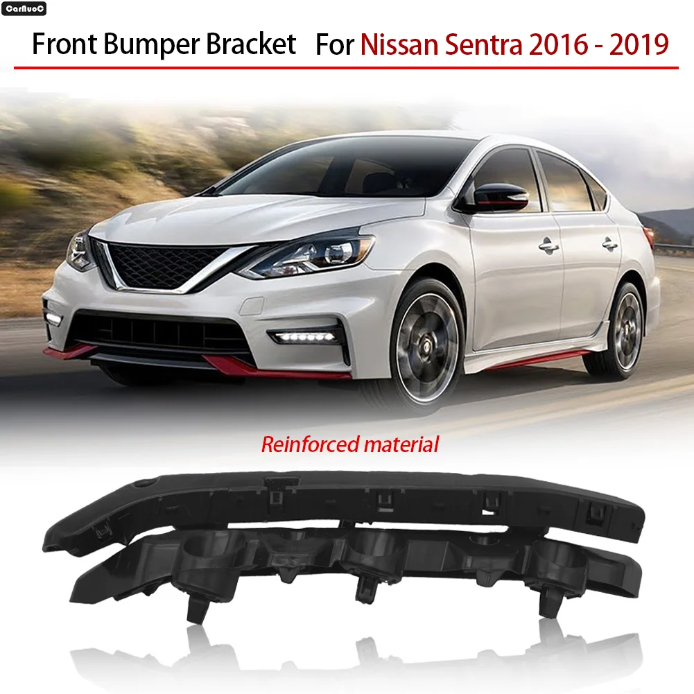 Perfect Fit Front Bumper Support Brackets L & R OEM Standard Easy Installation For Nissan Sentra 2016 - 2019
Perfect Fit Front Bumper Support Brackets L & R OEM Standard Easy Installation For Nissan Sentra 2016 - 2019