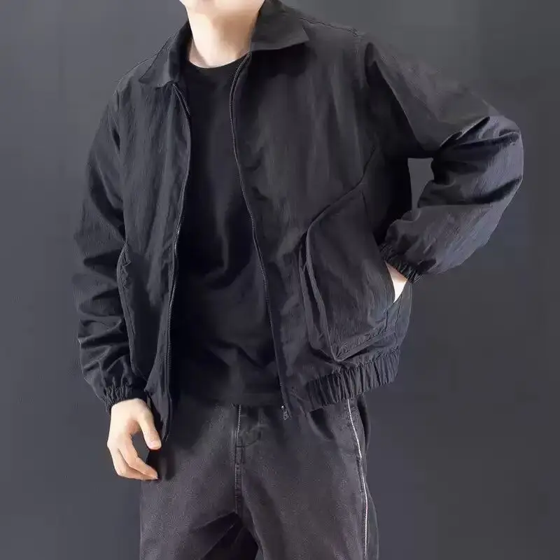 Loose Fit Men's Jaet 2024 Spring Autumn Street Sle Hong Kong Faion High Street Trend Harajuku Korean Version Outerwear
Loose Fit Men's Jaet 2024 Spring Autumn Street Sle Hong Kong Faion High Street Trend Harajuku Korean Version Outerwear