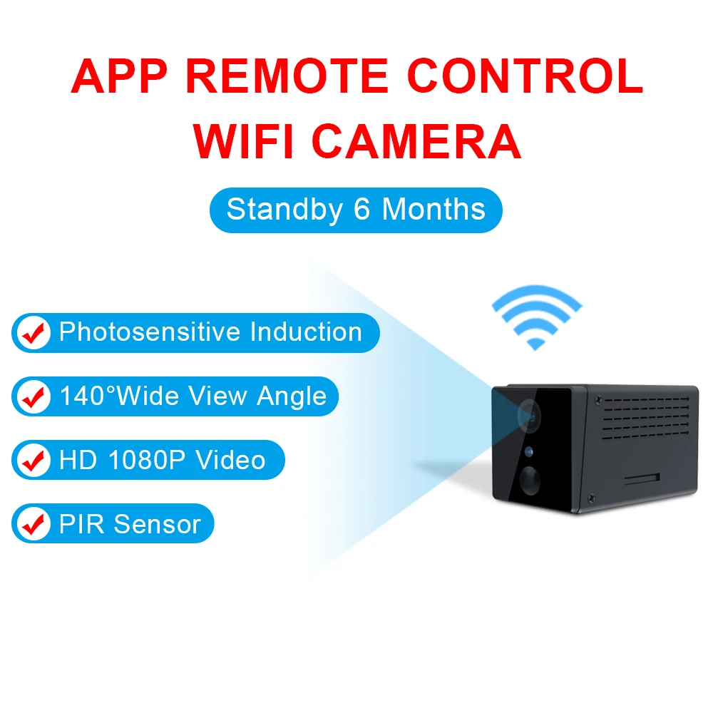 Mini Wifi Camera HD 1080P Night Vision Micro Cam PIR Detection Mini Camcorder Two-way Radio Wireless Camerass
Mini Wifi Camera HD 1080P Night Vision Micro Cam PIR Detection Mini Camcorder Two-way Radio Wireless Camerass