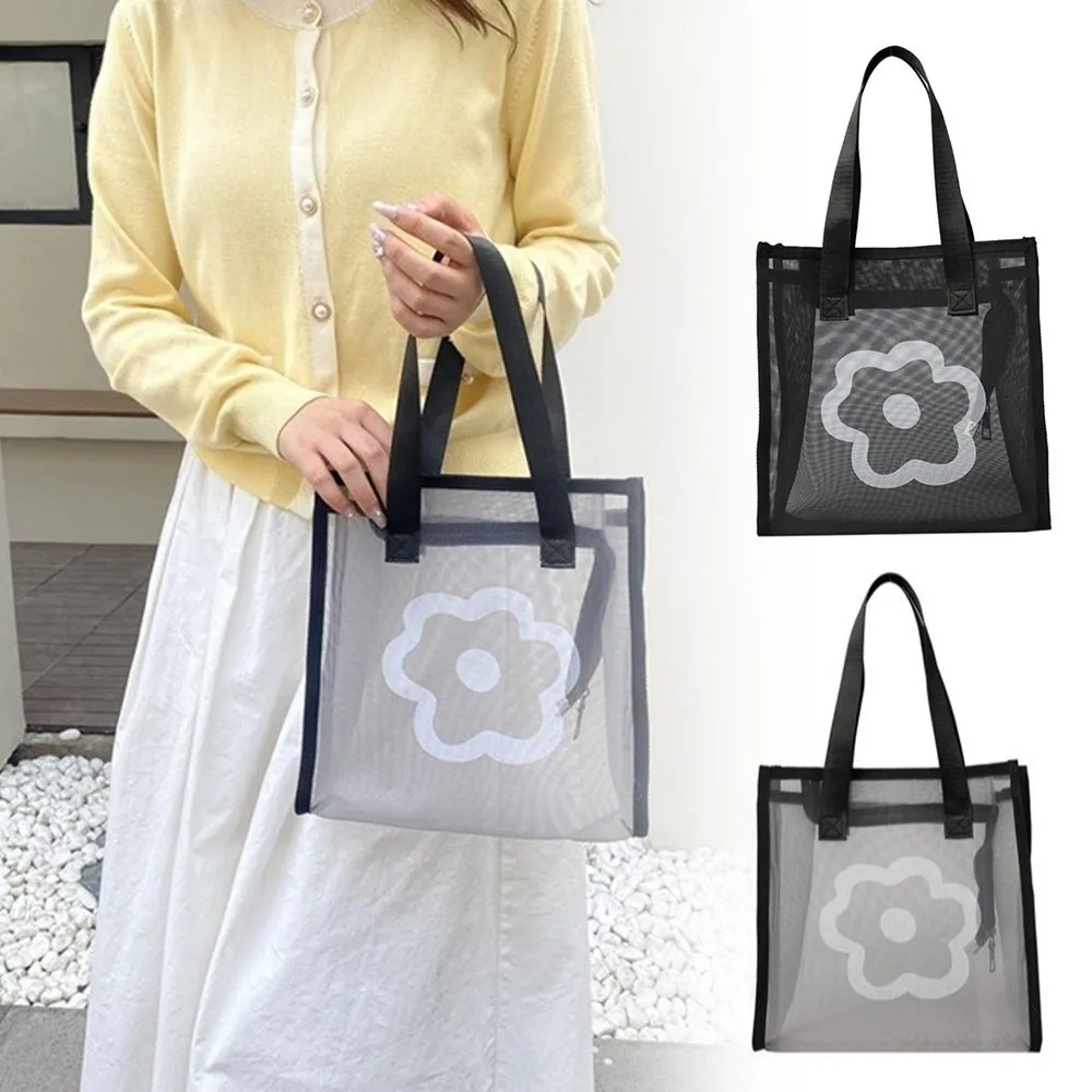 Stylish Accessory Clear Beach Tote Bag Nylon Large Capacity Wash Bag with Zipper Storage Bag for Women & Men
Stylish Accessory Clear Beach Tote Bag Nylon Large Capacity Wash Bag with Zipper Storage Bag for Women & Men