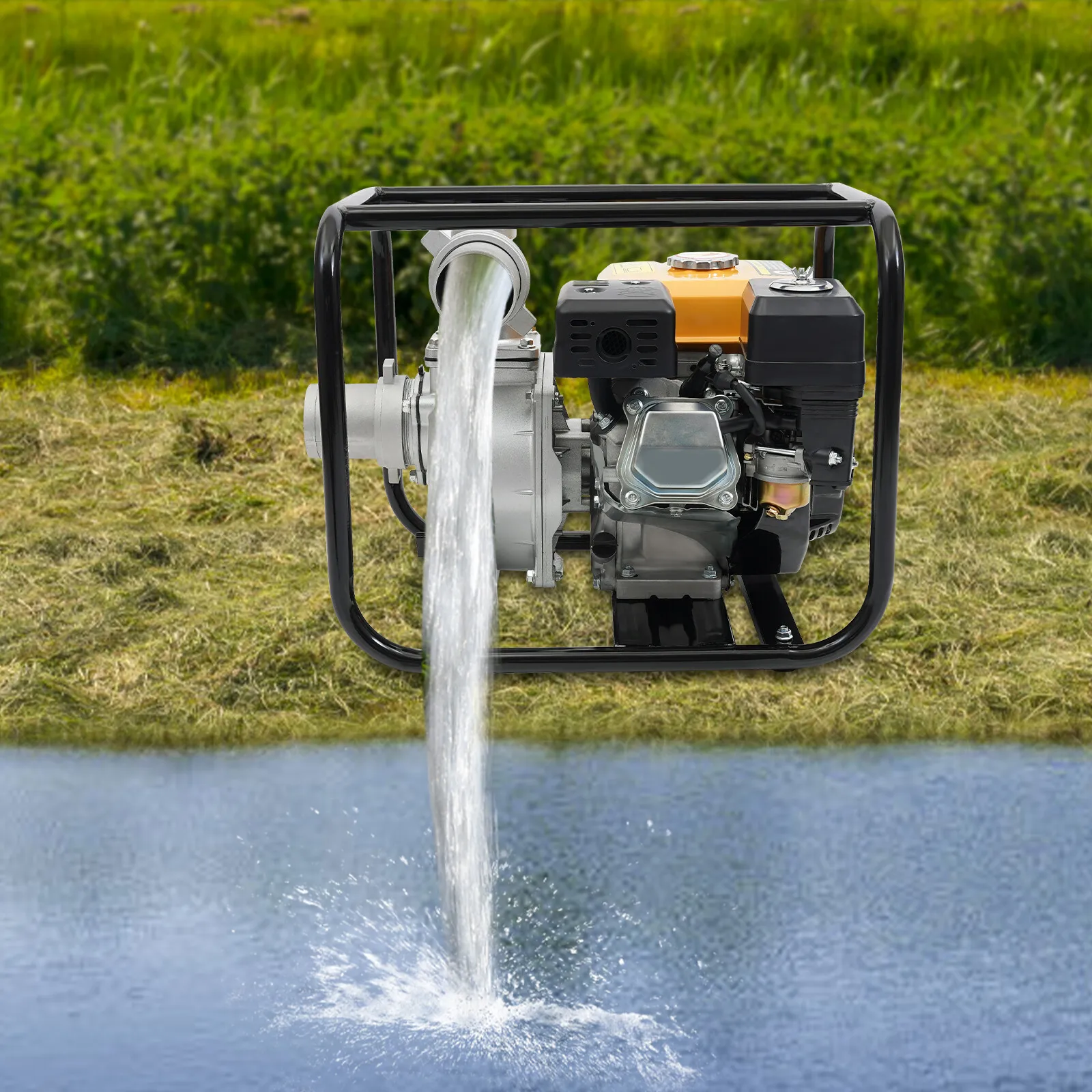 Heavy Duty High Pressure Water Pump, 7.5HP for Flood Control & Construction Site
Heavy Duty High Pressure Water Pump, 7.5HP for Flood Control & Construction Site