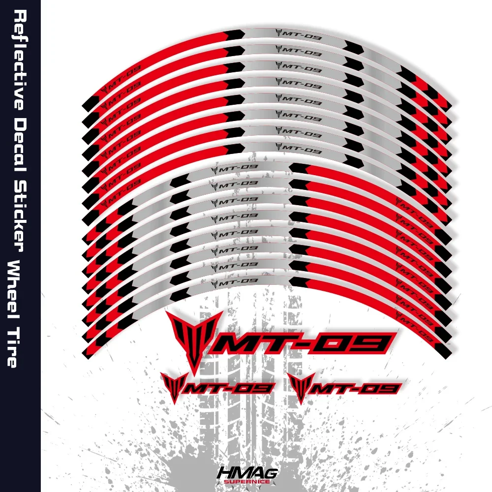 For YAMAHA MT 09 MT-09 MT09 17 Inches Motorcycle Sticker Decals Reflective Waterproof Wheel Hub Wheel Racing Sticker Decal
For YAMAHA MT 09 MT-09 MT09 17 Inches Motorcycle Sticker Decals Reflective Waterproof Wheel Hub Wheel Racing Sticker Decal