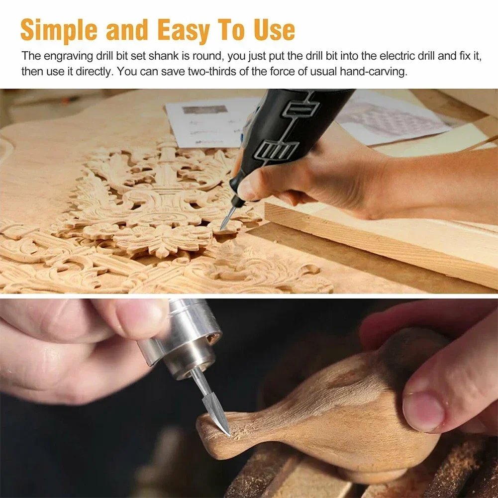 Drill Bit Wood Carving Tool Woodworking Tools Wood Carving Drill Bit Set Engraving For Woodworking High Quality
Drill Bit Wood Carving Tool Woodworking Tools Wood Carving Drill Bit Set Engraving For Woodworking High Quality