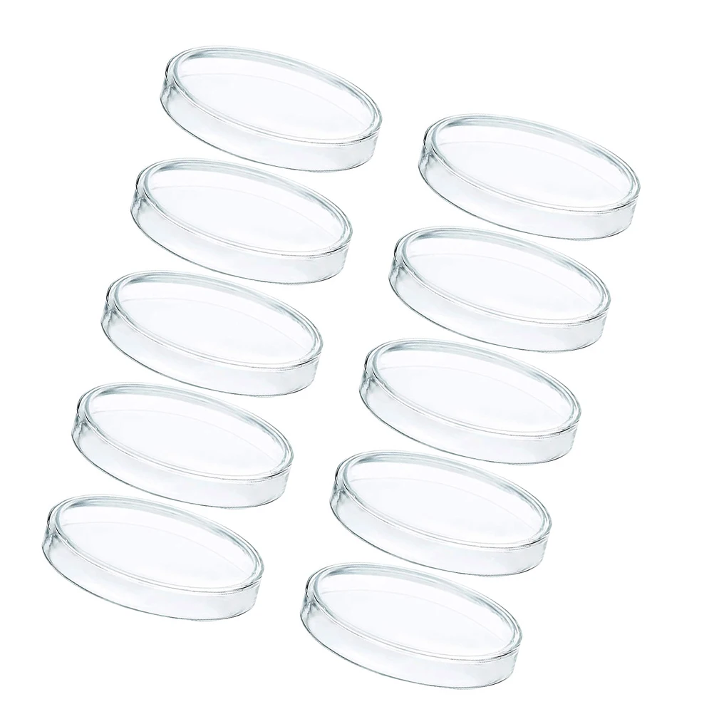 10 Pcs Petri Dish Laboratory Plates Cover Dishes Plastic Cell Culture Supplies Equipment Empty
10 Pcs Petri Dish Laboratory Plates Cover Dishes Plastic Cell Culture Supplies Equipment Empty