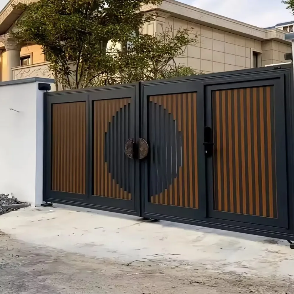 Modern Design Aluminum Security Front Door Waterproof Anti-theft Metal Exterior Main Entrance Heavy Duty Single Gate
Modern Design Aluminum Security Front Door Waterproof Anti-theft Metal Exterior Main Entrance Heavy Duty Single Gate