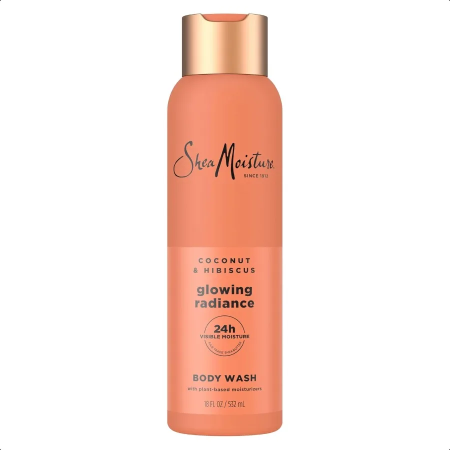 SheaMoisture Coconut Hibiscus Body Wash Glowing Radiance Glowing Radiance body wash for 24H Visible Moisture for Healthy Glowin
SheaMoisture Coconut Hibiscus Body Wash Glowing Radiance Glowing Radiance body wash for 24H Visible Moisture for Healthy Glowin