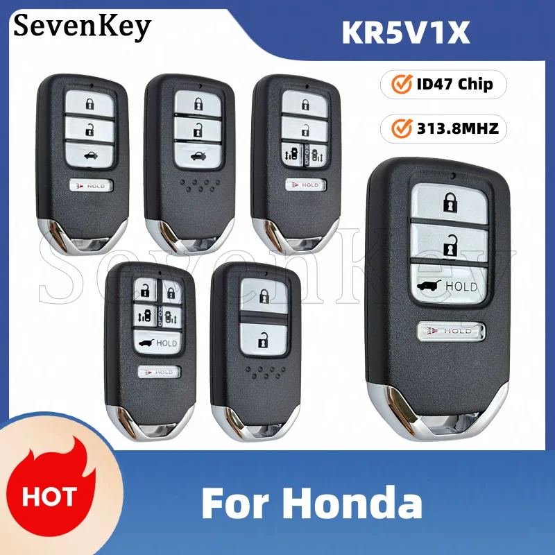 Seven KR5V1X Smart Remote Entry Key 313.8MHz ID47 Chip For Honda Odyssey Fit Accord New Inspire Jazz XR-V Vezel Clarity CR-V
Seven KR5V1X Smart Remote Entry Key 313.8MHz ID47 Chip For Honda Odyssey Fit Accord New Inspire Jazz XR-V Vezel Clarity CR-V
