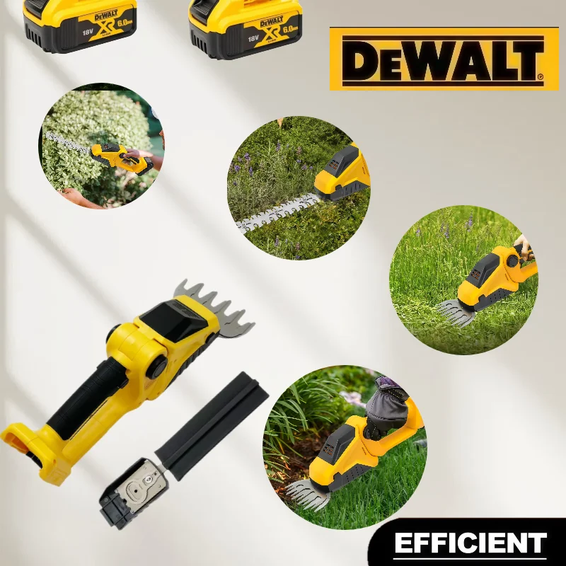 Dewalt Аккумуляторный триммер для живой изгороди 2 в 1 Ручной электрический триммер для живой изгороди Ножницы для травы Садовый инструмент 20 В Батарея
Dewalt Аккумуляторный триммер для живой изгороди 2 в 1 Ручной электрический триммер для живой изгороди Ножницы для травы Садовый инструмент 20 В Батарея