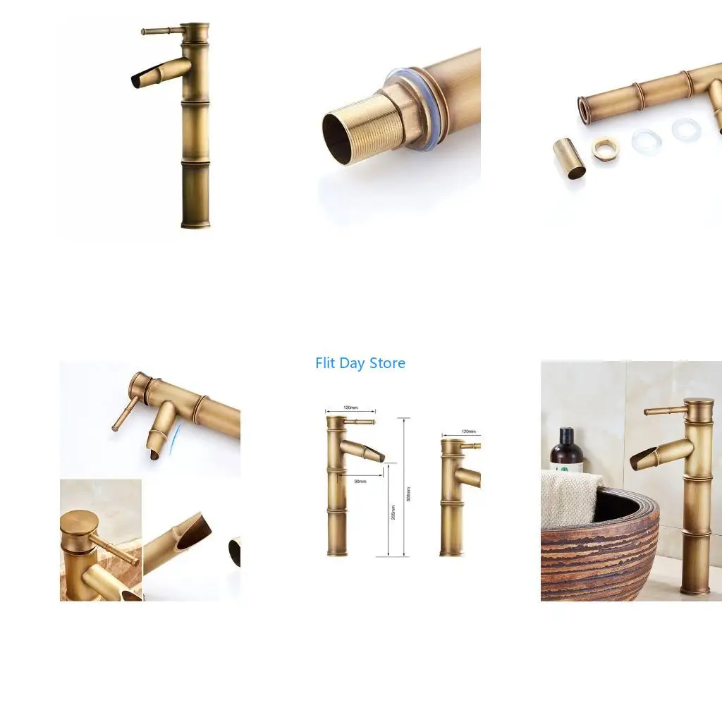 F92C Single Hole Basin Faucets Bamboo Single Lever Sink Faucet Basin Mixer Tap
F92C Single Hole Basin Faucets Bamboo Single Lever Sink Faucet Basin Mixer Tap