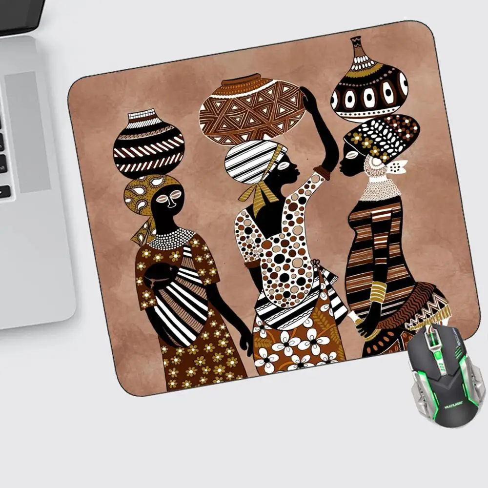 African Women Mouse Pad Small Gaming Accessories Keyboard Computer Offices Desk Mat Pc Gamer Non-slip Rubber Mousepad
African Women Mouse Pad Small Gaming Accessories Keyboard Computer Offices Desk Mat Pc Gamer Non-slip Rubber Mousepad