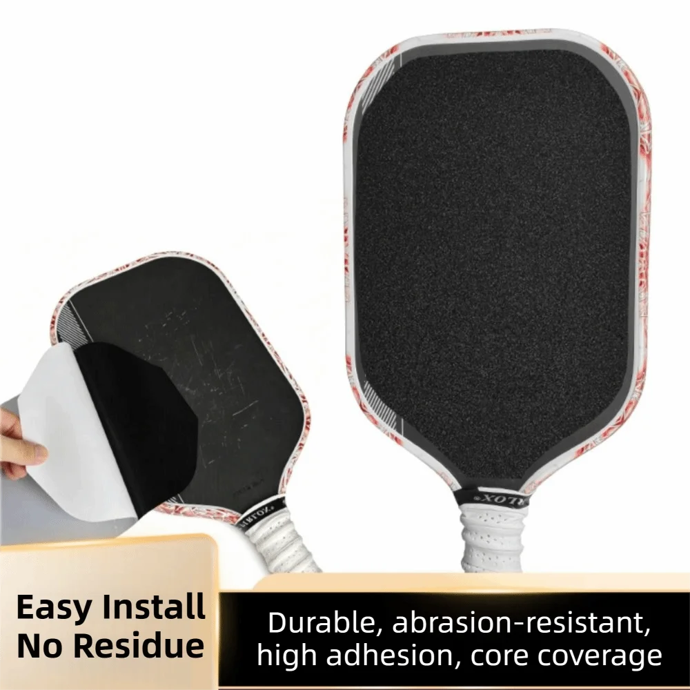 2Pcs Universal Pickleball Paddle Surface Sticker Non-slip Abrasion-resistant Paddle Grit Surface Tape Enhances Spin Improve Grip
2Pcs Universal Pickleball Paddle Surface Sticker Non-slip Abrasion-resistant Paddle Grit Surface Tape Enhances Spin Improve Grip