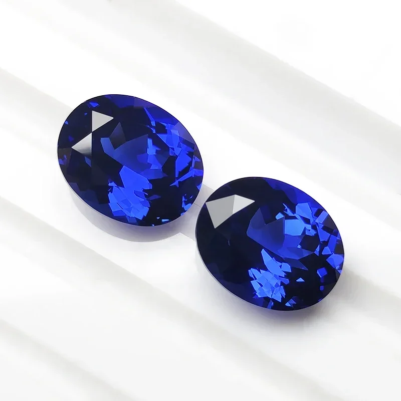 New Lab Grown Sapphire Oval Cut Royal Blue Color Top Quality Gemstone For Charms Women Jewellery MakingSelectable AGL Certificat
New Lab Grown Sapphire Oval Cut Royal Blue Color Top Quality Gemstone For Charms Women Jewellery MakingSelectable AGL Certificat