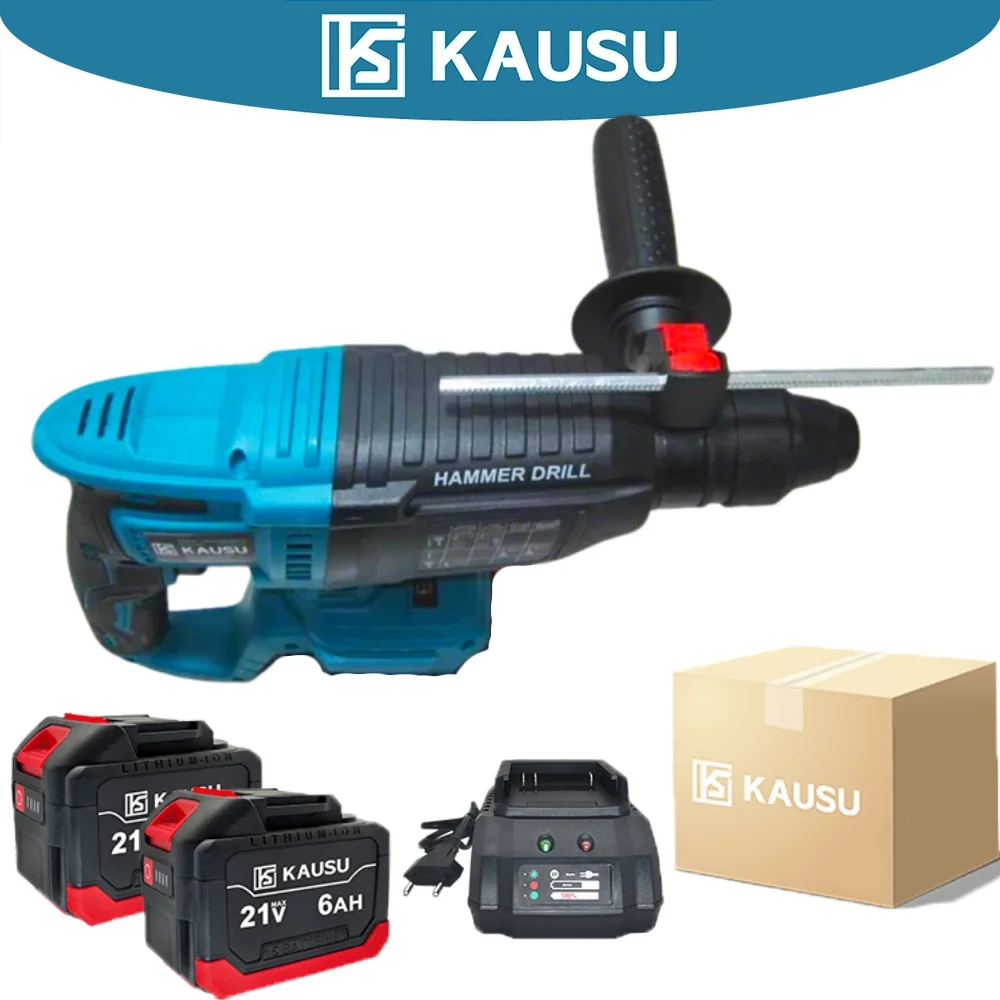 3 in 1 Brushless 26MM Electric Hammer Multifunctional Rotary Hammer Drill Steel Concrete Wood Power Tools For Makita 18V Battery
3 in 1 Brushless 26MM Electric Hammer Multifunctional Rotary Hammer Drill Steel Concrete Wood Power Tools For Makita 18V Battery