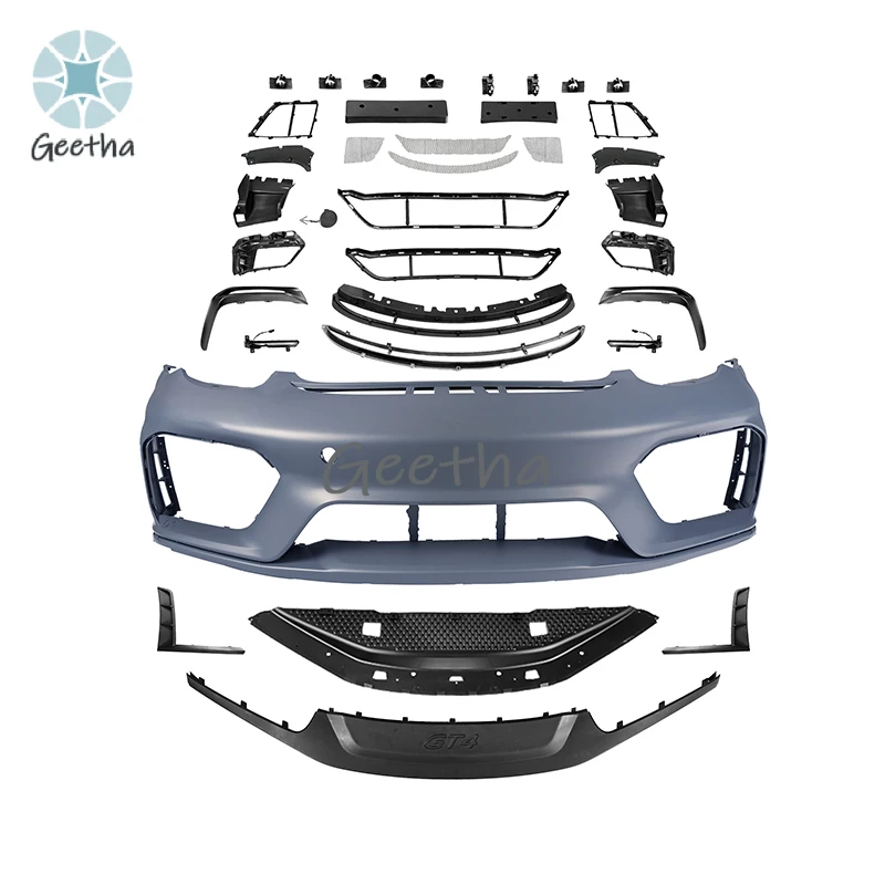 For Front Bumper Assy Body Kits for Porsche Cayman Boxster 981 GT4 2012-2016 Upgrades 2017-2023 982 718 GT4
For Front Bumper Assy Body Kits for Porsche Cayman Boxster 981 GT4 2012-2016 Upgrades 2017-2023 982 718 GT4