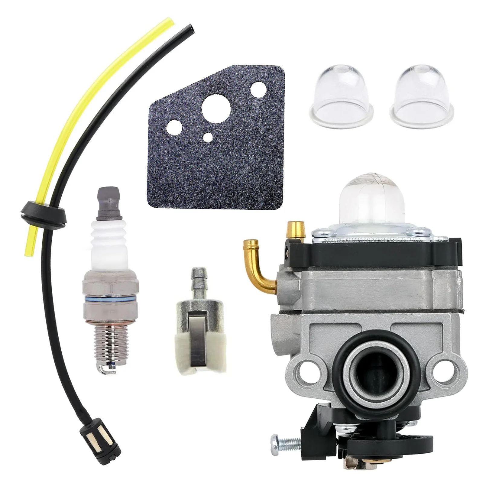 Комплект карбюратора для BHX2500 BHX2500V EBH252U EBH253U ER2650LX, запасные части для газонокосилок и триммеров
Комплект карбюратора для BHX2500 BHX2500V EBH252U EBH253U ER2650LX, запасные части для газонокосилок и триммеров