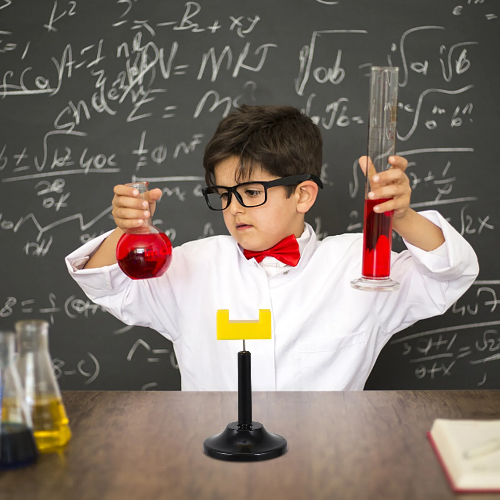 Набор из 4 штук: Вращающийся электростатический стенд для экспериментов, учебное пособие по физике для школьных лабораторий, для изучения электрификации трением
Набор из 4 штук: Вращающийся электростатический стенд для экспериментов, учебное пособие по физике для школьных лабораторий, для изучения электрификации трением