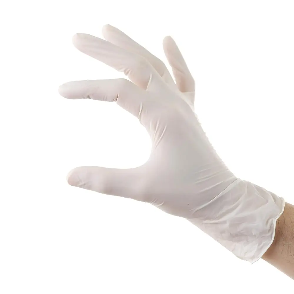Free Shipping Disposable Latex Gloves Powder Free Cleaning Gloves and Foodservice Gloves. Size Large Pack of 100CT, White
Free Shipping Disposable Latex Gloves Powder Free Cleaning Gloves and Foodservice Gloves. Size Large Pack of 100CT, White