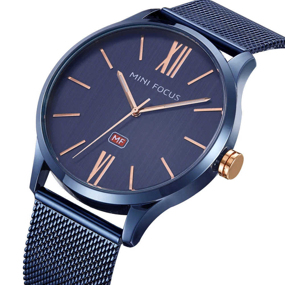 MINI FOCUS Luxury Men Quartz Watches Stainless Steel Waterproof Simple Business Wristwatch Gold watch Gifts for Men 0018G
MINI FOCUS Luxury Men Quartz Watches Stainless Steel Waterproof Simple Business Wristwatch Gold watch Gifts for Men 0018G