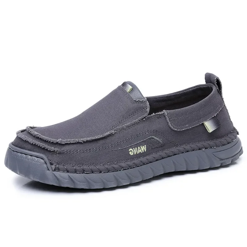 Beijing Men's Canvas Shoes Breathable Slip-On Soft Bottom Anti-Slip Dad Shoes Large Size round Toe Low Heel Sewn Sole
Beijing Men's Canvas Shoes Breathable Slip-On Soft Bottom Anti-Slip Dad Shoes Large Size round Toe Low Heel Sewn Sole
