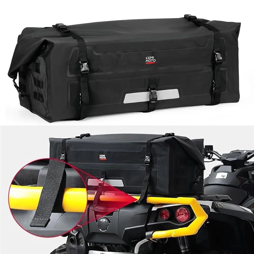 ATV 70L Rear IP67 Waterproof Storage Bag Compatible with Polaris Sportman for Fourtrax for Can Am for Kawasaki for Arctic Cat
ATV 70L Rear IP67 Waterproof Storage Bag Compatible with Polaris Sportman for Fourtrax for Can Am for Kawasaki for Arctic Cat