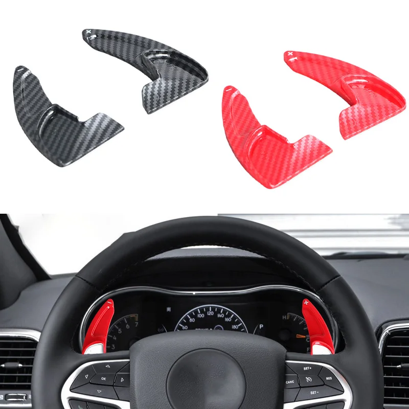 For Jeep Grand Cherokee Dodge SRT Car Steering Wheel Shift Paddle Extended Shifter Trim Cover Extension Carbon Fiber Accessories
For Jeep Grand Cherokee Dodge SRT Car Steering Wheel Shift Paddle Extended Shifter Trim Cover Extension Carbon Fiber Accessories