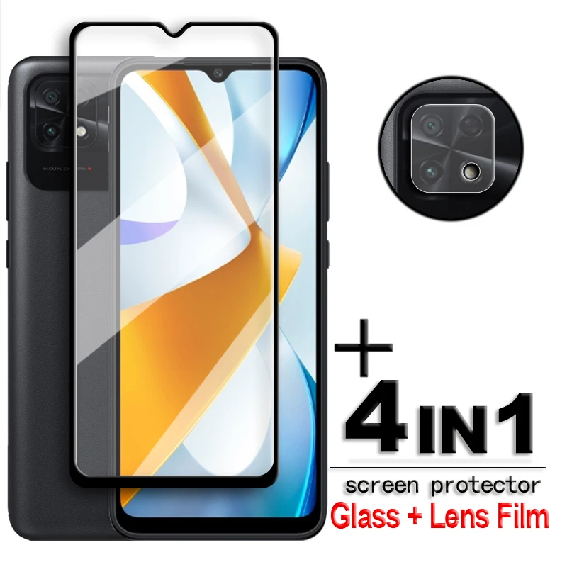 For POCO C40 Glass POCO C40 Tempered Glass 2.5D Full Cover Screen Protector For Xiaomi POCO C40 C31 M4 M3 X3 X4 Pro Lens Film
For POCO C40 Glass POCO C40 Tempered Glass 2.5D Full Cover Screen Protector For Xiaomi POCO C40 C31 M4 M3 X3 X4 Pro Lens Film