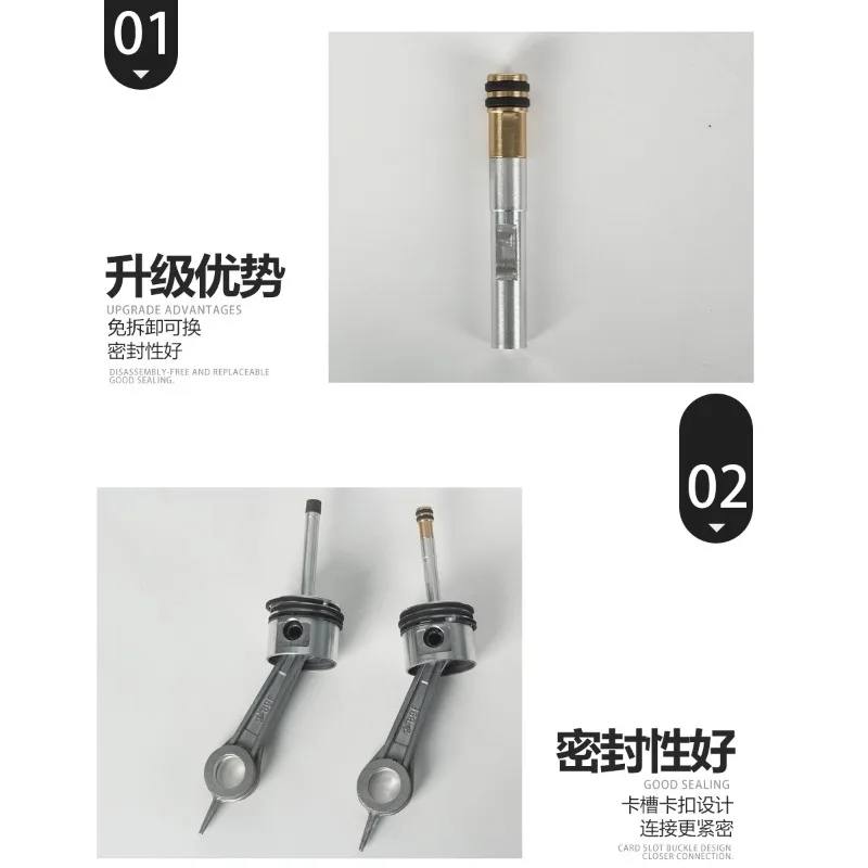 Одноцилиндровый надувной насос высокого давления, 30 МПа, поршневой блок + цилиндр низкого давления, полный набор для обслуживания
Одноцилиндровый надувной насос высокого давления, 30 МПа, поршневой блок + цилиндр низкого давления, полный набор для обслуживания