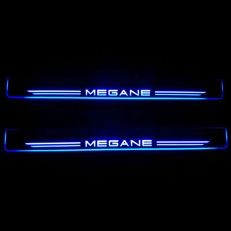 Светодиодный автомобильный педальный светильник для Renault Megane 3 III 4 IV, порог, добро пожаловать, накладные светильники, движущиеся педали двери
Светодиодный автомобильный педальный светильник для Renault Megane 3 III 4 IV, порог, добро пожаловать, накладные светильники, движущиеся педали двери