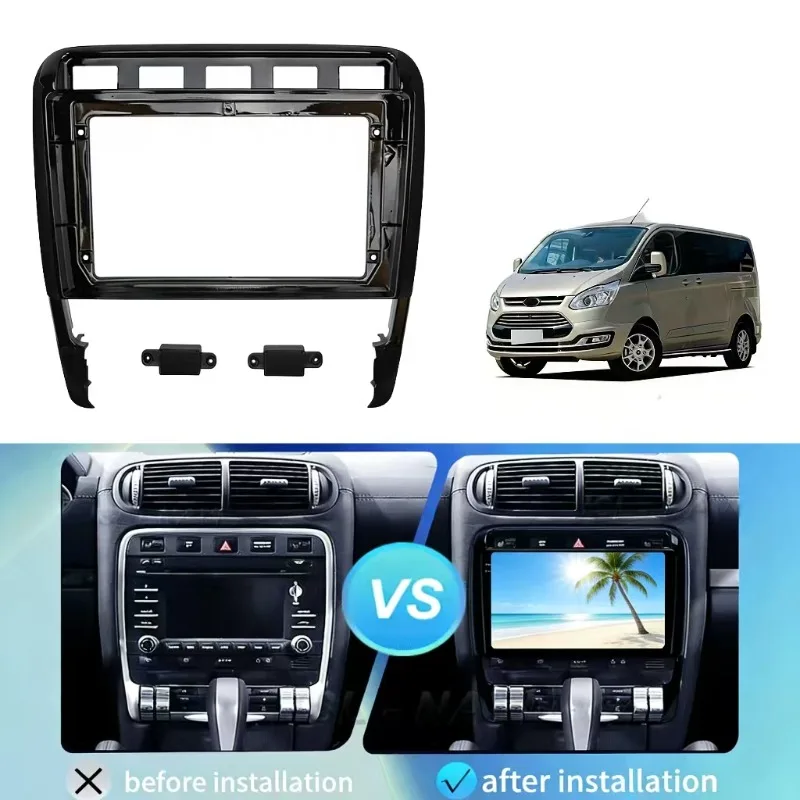 9 Inch Car Frame Fascia Adapter Android Dash Fitting Panel Kit For Porsche Cayenne 2003-2010 Fascia Frame
9 Inch Car Frame Fascia Adapter Android Dash Fitting Panel Kit For Porsche Cayenne 2003-2010 Fascia Frame