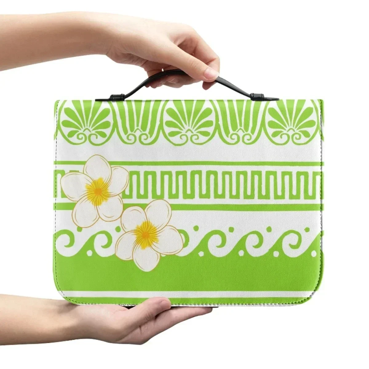 Polynesian Frangipani Pattern Print Bible Bag Handbags for Women Zipper Handle Bible Carrying Case Practical Bible Storage Bags
Polynesian Frangipani Pattern Print Bible Bag Handbags for Women Zipper Handle Bible Carrying Case Practical Bible Storage Bags