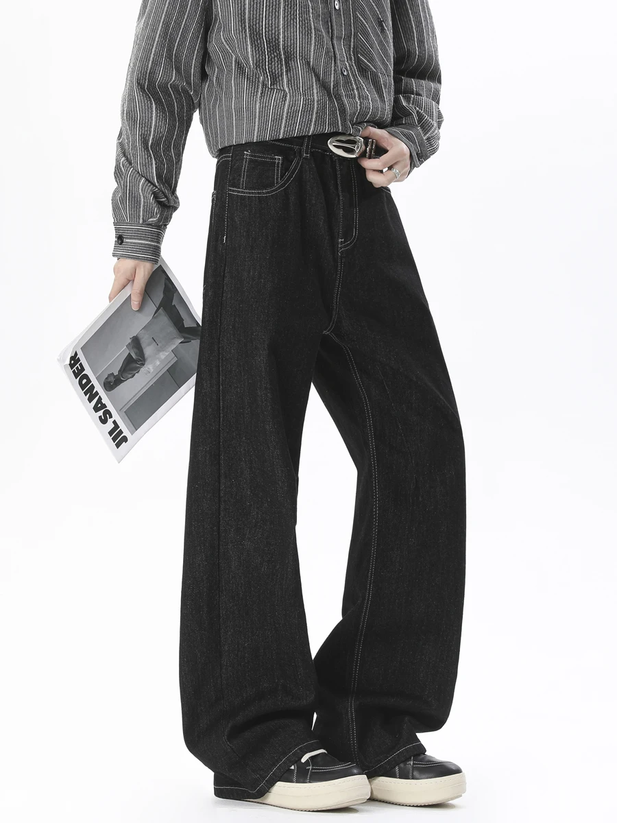 Мужские широкие джинсы Bla Original Denim для весны и осени, в американском уличном стиле, длинные брюки Cleanfit, мужские брюки в пол
Мужские широкие джинсы Bla Original Denim для весны и осени, в американском уличном стиле, длинные брюки Cleanfit, мужские брюки в пол