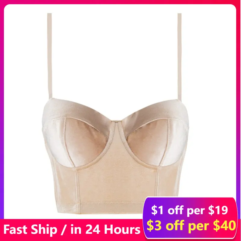 Sexy Velvet Corset Top Elastic Solid Color V Neck Slim Fit Bustier Women Summer Crop Tank Top Fashion Vest Sleeveless Cami Top
Sexy Velvet Corset Top Elastic Solid Color V Neck Slim Fit Bustier Women Summer Crop Tank Top Fashion Vest Sleeveless Cami Top