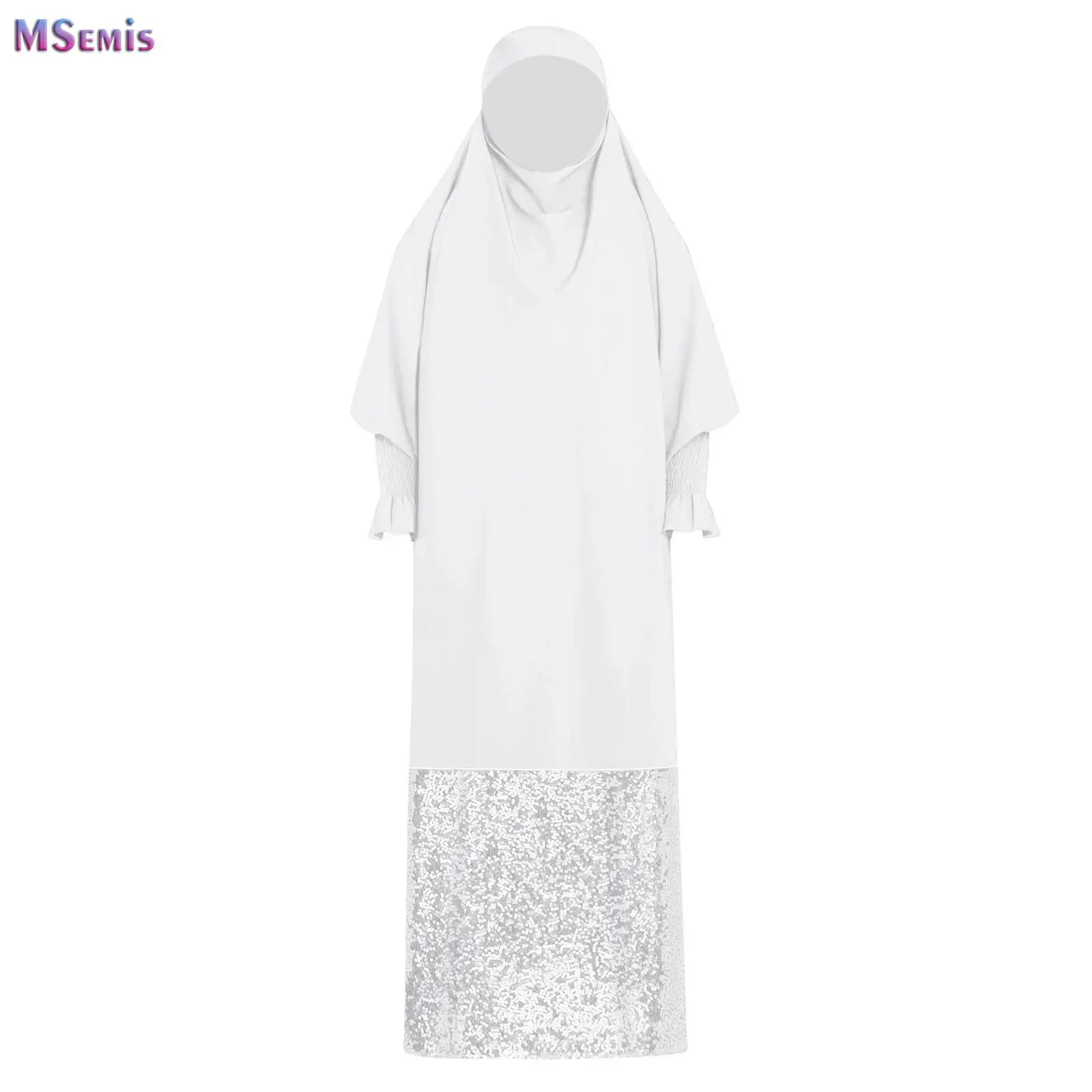 Eid Kids Hijab Dress Jilbab Islam Muslim Kaftan Robe Girl One-piece Prayer Dress Sequin Khimar Dubai Turkey Hooded Abaya Ramadan
Eid Kids Hijab Dress Jilbab Islam Muslim Kaftan Robe Girl One-piece Prayer Dress Sequin Khimar Dubai Turkey Hooded Abaya Ramadan