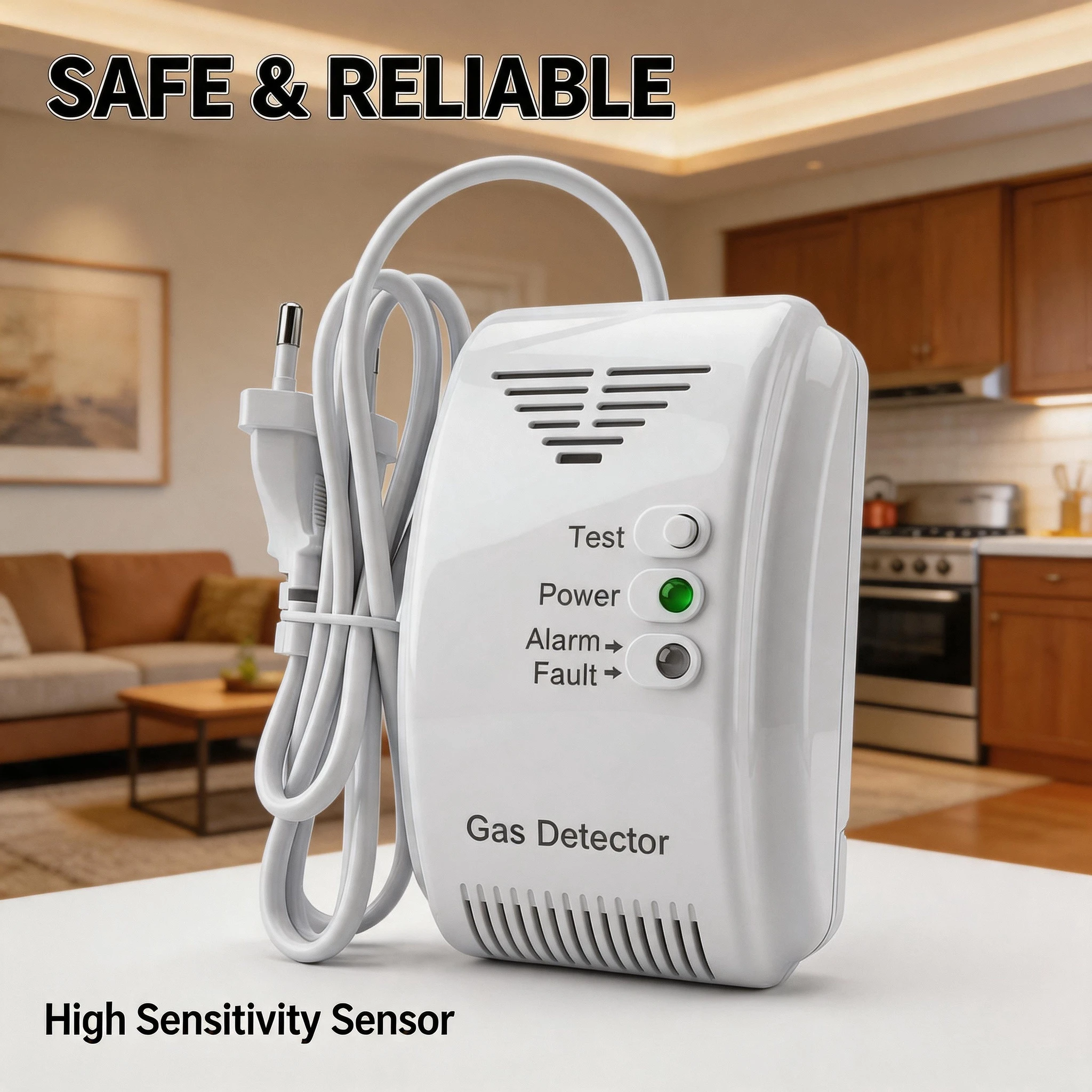 12V DC Gas Alarm Sensor Leakage Alarm Detector Natural Gas LPG LNG Liquefied Gas LED Flash For RV Car Safety Use
12V DC Gas Alarm Sensor Leakage Alarm Detector Natural Gas LPG LNG Liquefied Gas LED Flash For RV Car Safety Use