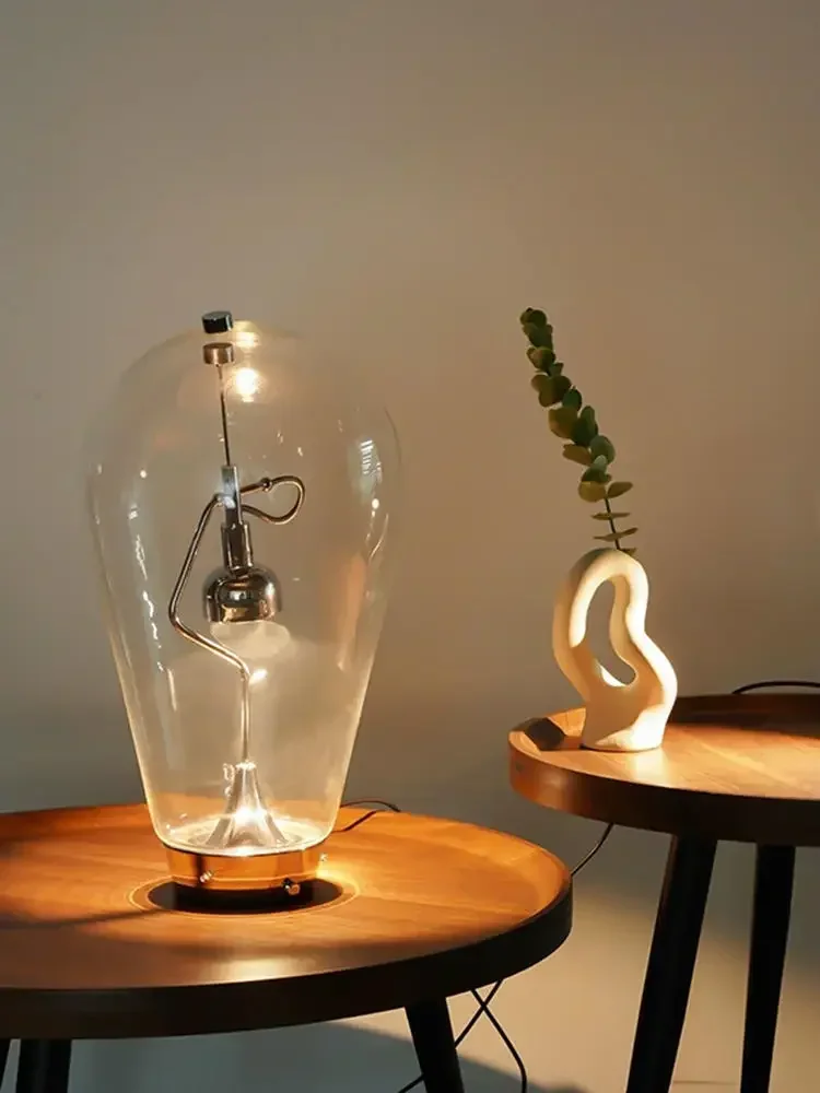 Vintage Glass Desk Lamp Industrial Style Desk Reading Light Bedside Table Lamp for Bedroom Home Decorations Lustre Touch Switch
Vintage Glass Desk Lamp Industrial Style Desk Reading Light Bedside Table Lamp for Bedroom Home Decorations Lustre Touch Switch