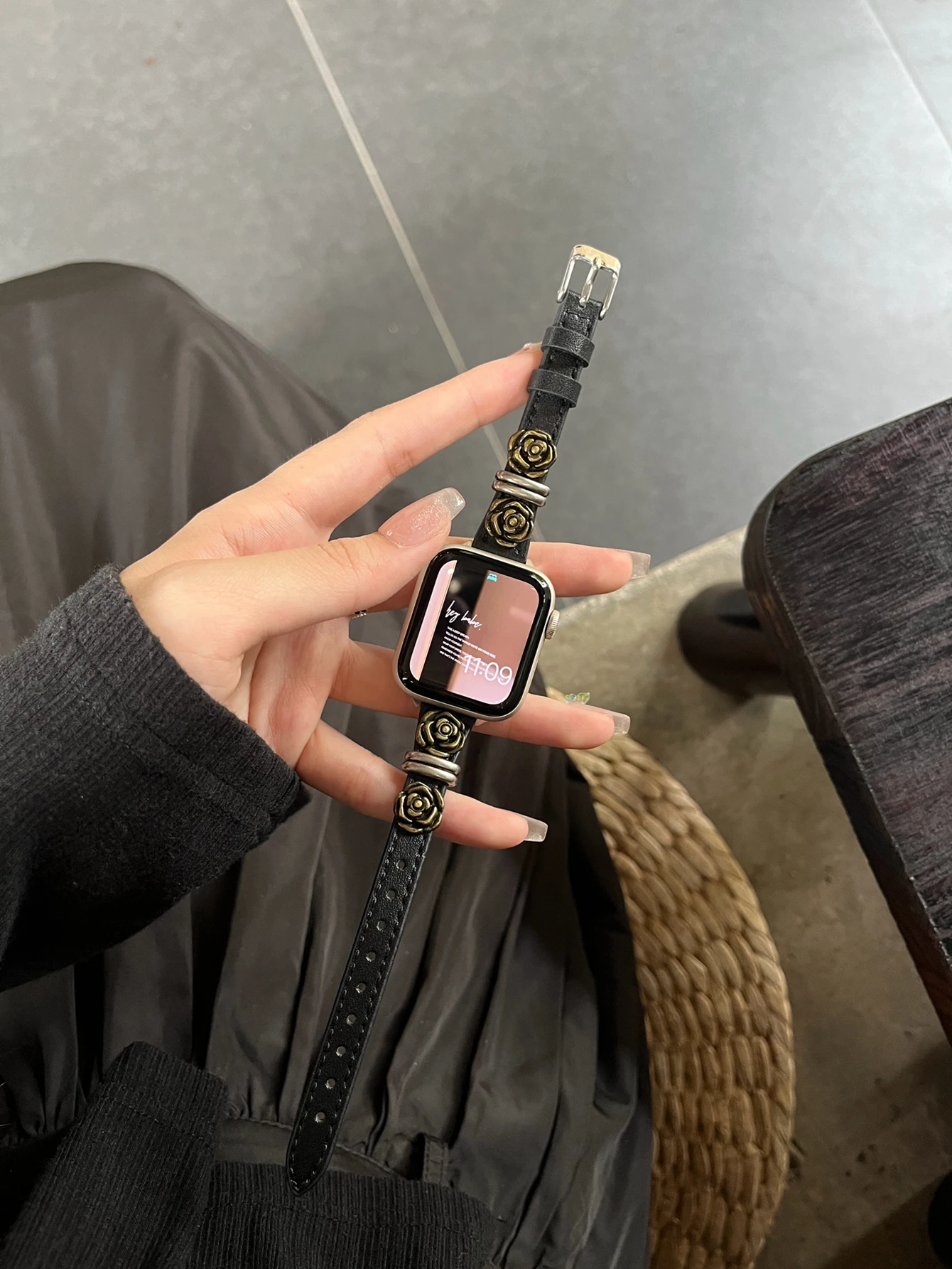For Apple Watch band women Ultra 10/9/8/7/6/5/4/3/2/1 SE 38mm 40mm 41mm 42mm 44mm 45mm 46mm Leather Loop
For Apple Watch band women Ultra 10/9/8/7/6/5/4/3/2/1 SE 38mm 40mm 41mm 42mm 44mm 45mm 46mm Leather Loop