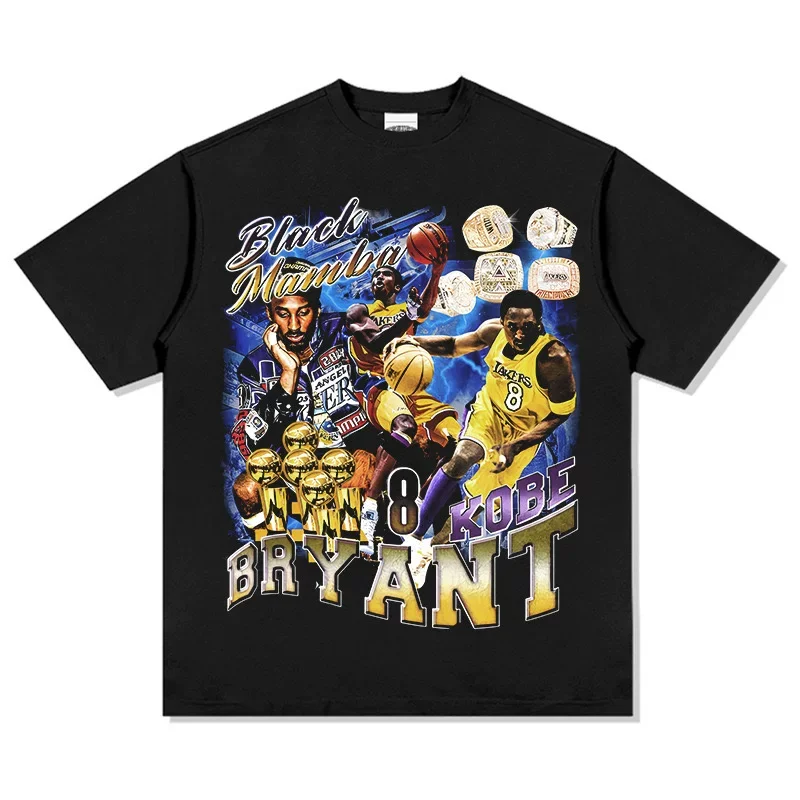 Футболка с вдохновляющим принтом баскетболиста Коби для мужчин и женщин, легкая, влагоотводящая, в стиле Харадзюку, для баскетбольных матчей
Футболка с вдохновляющим принтом баскетболиста Коби для мужчин и женщин, легкая, влагоотводящая, в стиле Харадзюку, для баскетбольных матчей