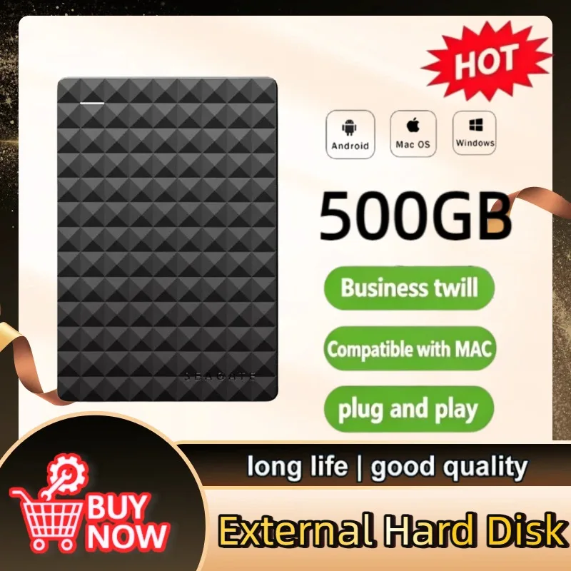 OEM For Seagate High Speed Portable External HDD 2.5 Inch USB3.0 Large Capacity Data Storage Hard Disk Hot Sale
OEM For Seagate High Speed Portable External HDD 2.5 Inch USB3.0 Large Capacity Data Storage Hard Disk Hot Sale
